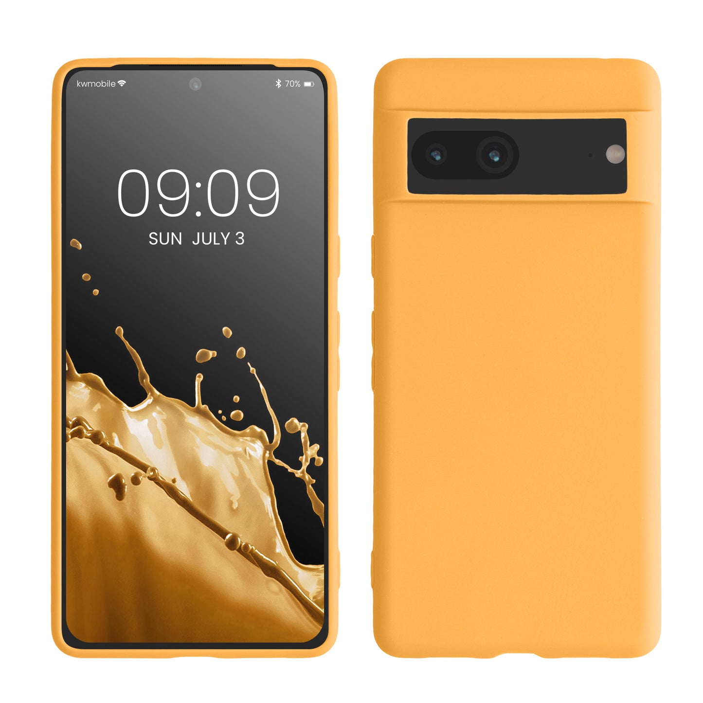 kwmobile Handyhülle für Google Pixel 7 - Kabelloses Laden - Schutzhülle Cover