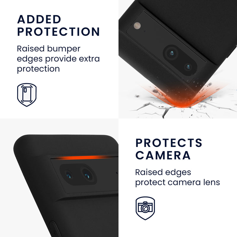 kwmobile Handyhülle für Google Pixel 7 - Kabelloses Laden - Schutzhülle Cover
