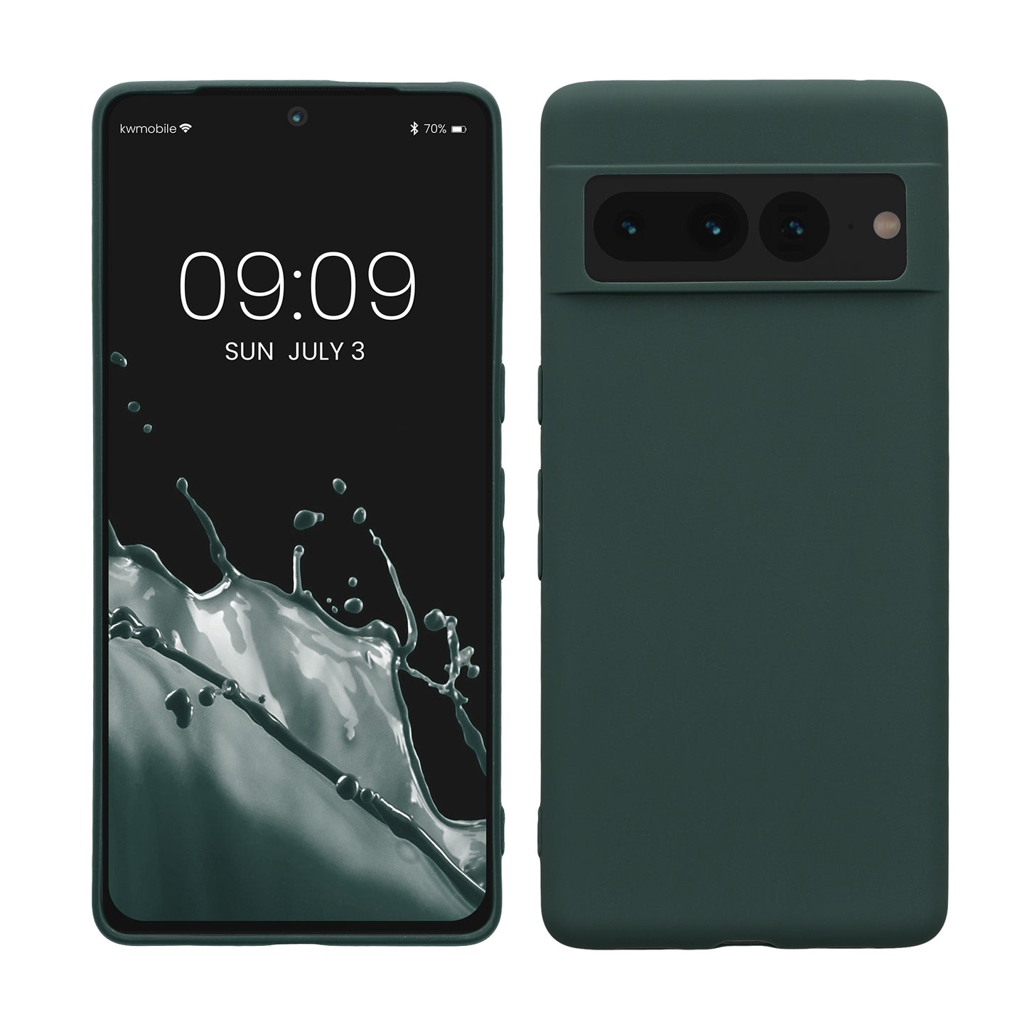 kwmobile Handyhülle für Google Pixel 7 Pro Hülle - Kabelloses Laden - Schutzhülle Cover