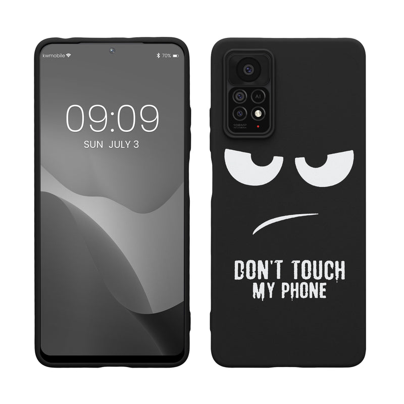 kwmobile Hülle kompatibel mit Xiaomi Redmi Note 11 Pro / Note 11 Pro (5G) / Note 12 Pro (4G) - Handyhülle Silikon Case