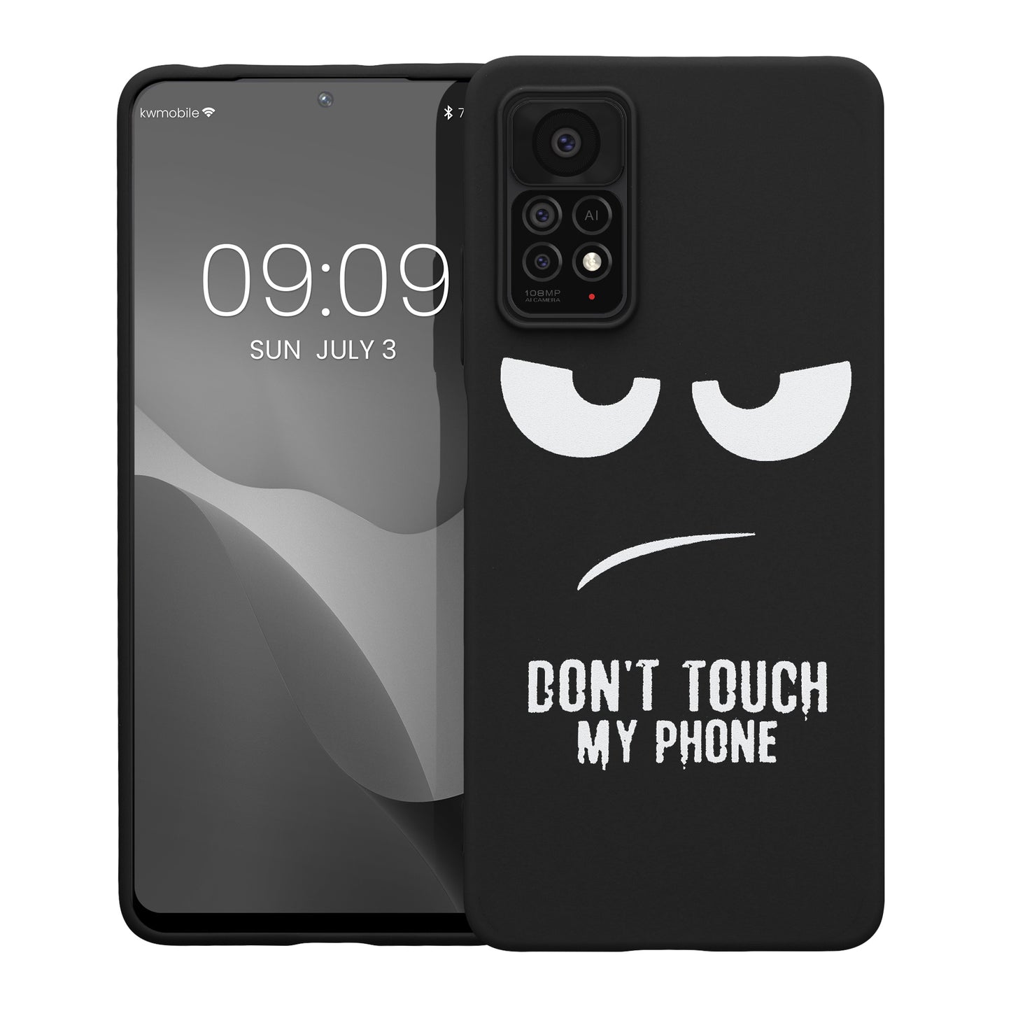kwmobile Hülle kompatibel mit Xiaomi Redmi Note 11 Pro / Note 11 Pro (5G) / Note 12 Pro (4G) - Handyhülle Silikon Case