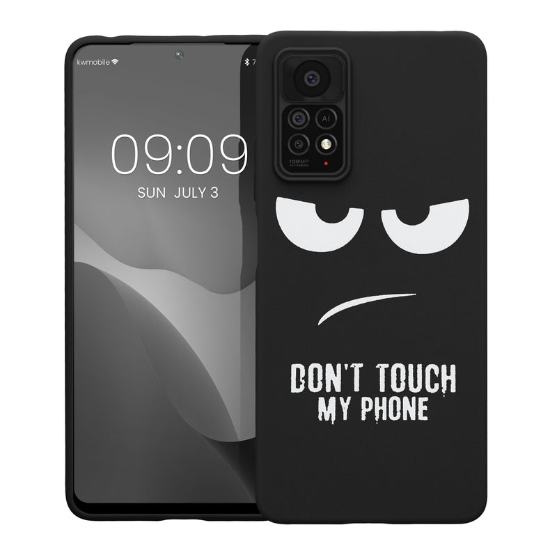 kwmobile Hülle kompatibel mit Xiaomi Redmi Note 11 Pro / Note 11 Pro (5G) / Note 12 Pro (4G) - Handyhülle Silikon Case