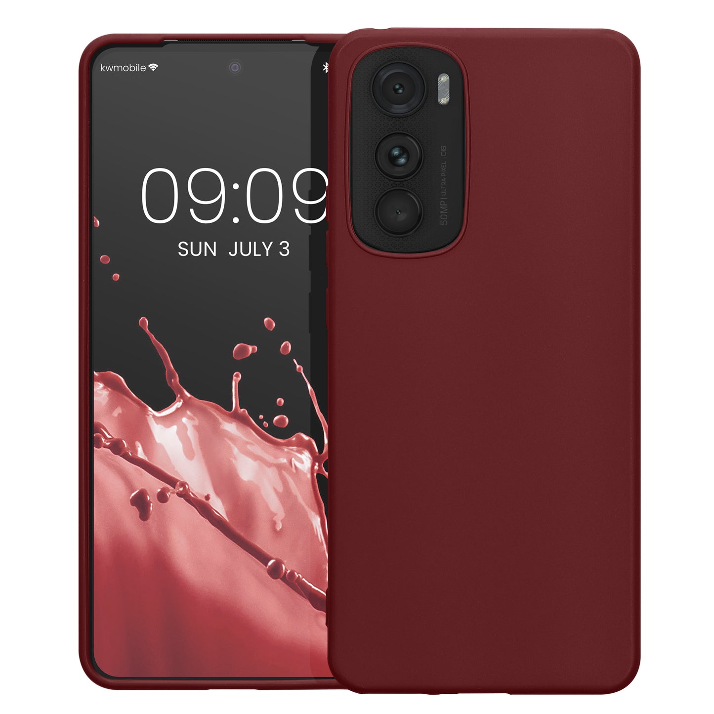 kwmobile Handyhülle für Motorola Edge 30 Schutzhülle Cover Kabelloses Laden