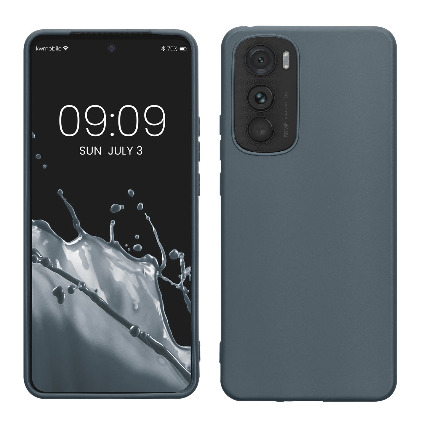 kwmobile Handyhülle für Motorola Edge 30 Schutzhülle Cover Kabelloses Laden