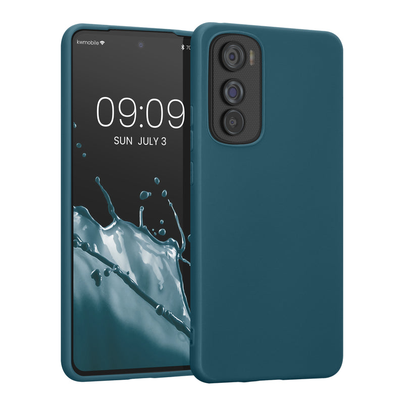 kwmobile Handyhülle für Motorola Edge 30 Schutzhülle Cover Kabelloses Laden