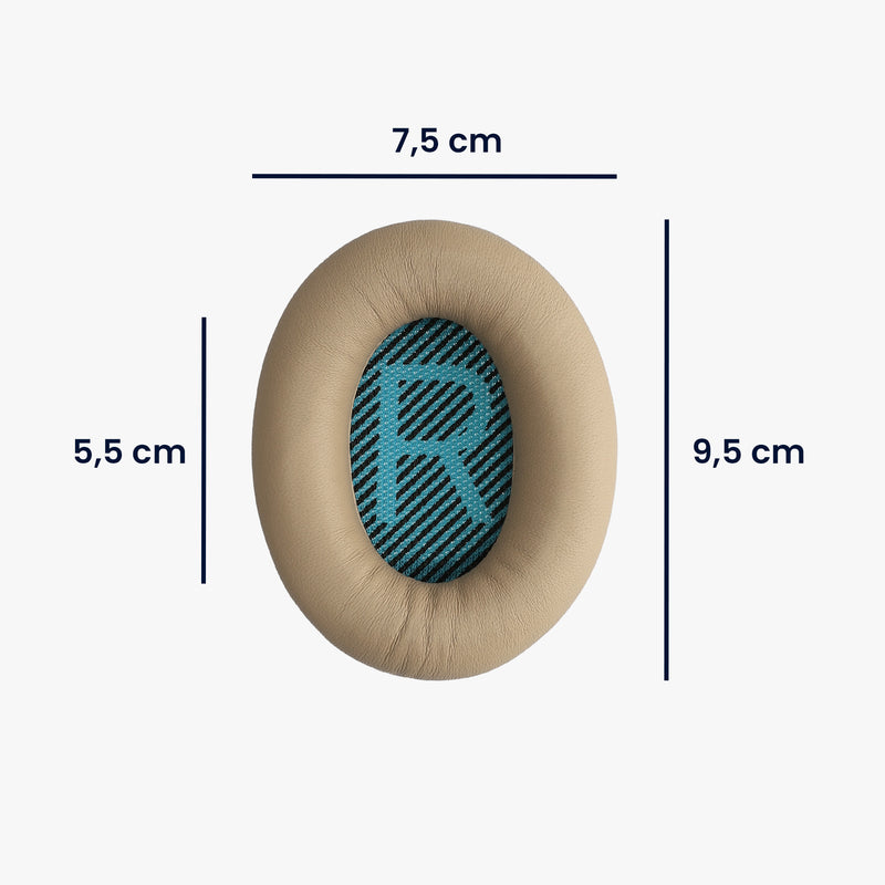 kwmobile Ohr Polster kompatibel mit Bose Soundlink Around-Ear Wireless II - Kopfhörer Ohrpolster - Polster für Over Ear Headphones