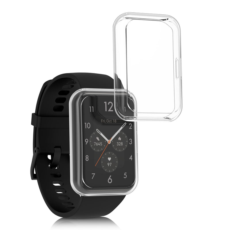 kwmobile Schutzhülle für Huawei Watch Fit 2 Fullbody Display Cover Set