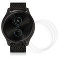 3x Displayschutzfolie kompatibel mit Garmin vivomove Style
