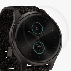 3x Displayschutzfolie kompatibel mit Garmin vivomove Style - Kristallklar - Displayschutz