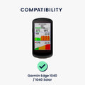 kwmobile Hülle kompatibel mit Garmin Edge 1040 / 1040 Solar Case Schutzhülle