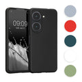 kwmobile Hülle kompatibel mit ASUS Zenfone 10 / Zenfone 9 Hülle - weiches TPU Silikon Case - Cover geeignet für kabelloses Laden - Cool Mint Cool Mint  