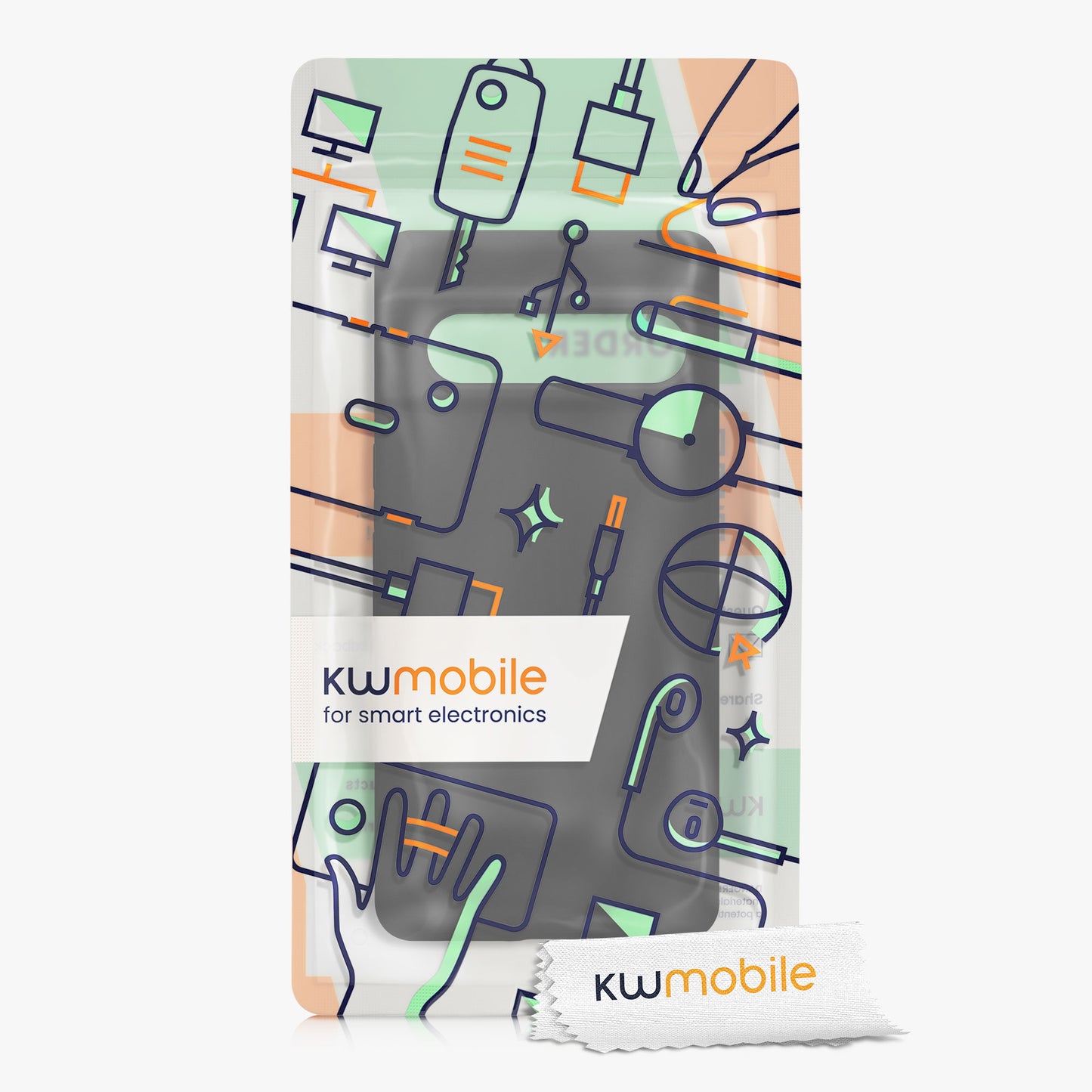 kwmobile Handyhülle für Google Pixel 7 Hülle, für Pixel 7 Case - kabelloses Laden