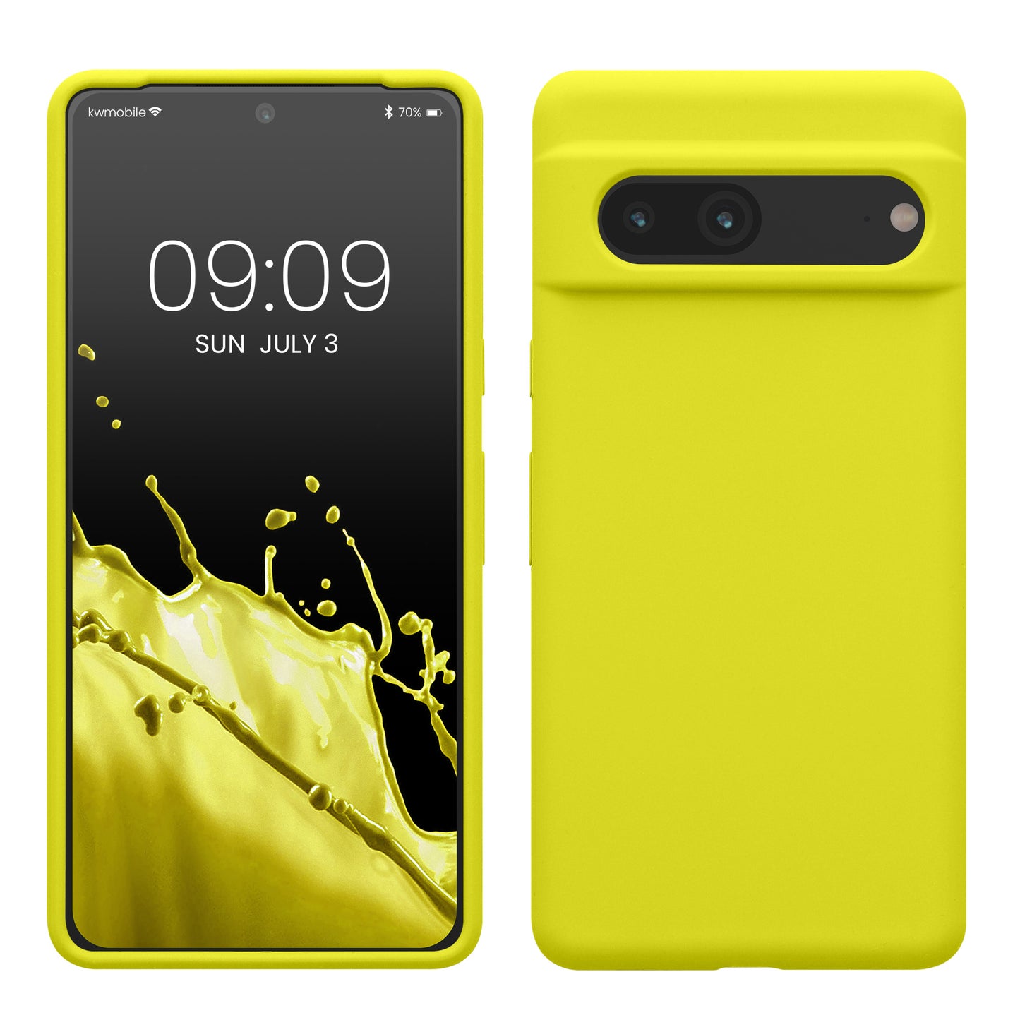 kwmobile Handyhülle für Google Pixel 7 Hülle, für Pixel 7 Case - kabelloses Laden