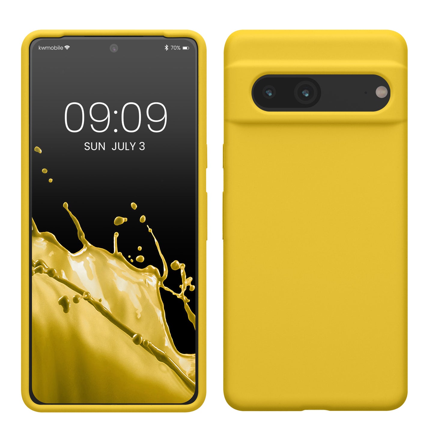 kwmobile Handyhülle für Google Pixel 7 Hülle, für Pixel 7 Case - kabelloses Laden