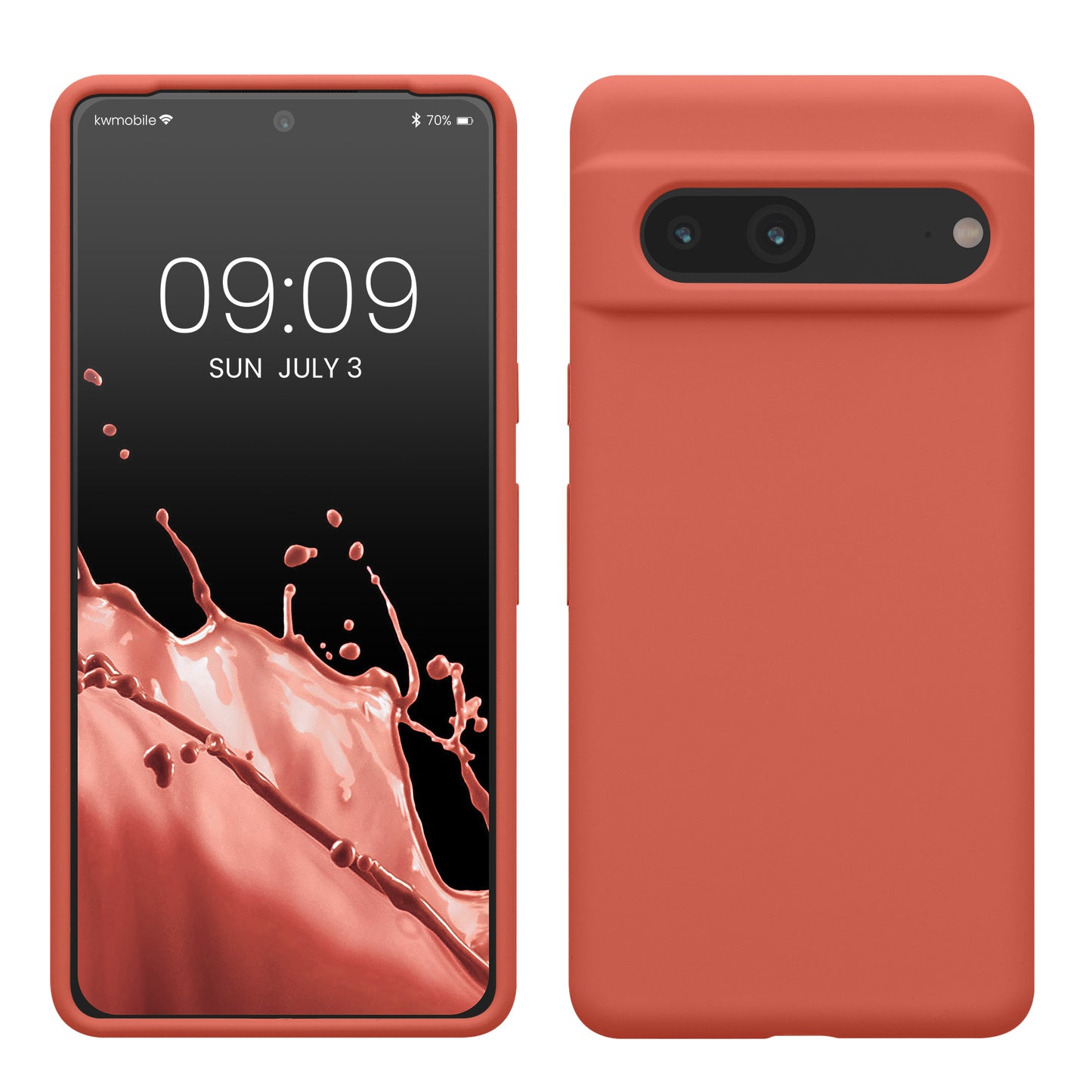 kwmobile Handyhülle für Google Pixel 7 Hülle, für Pixel 7 Case - kabelloses Laden