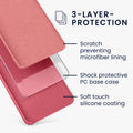 kwmobile Handyhülle für Google Pixel 7 Hülle, für Pixel 7 Case - kabelloses Laden