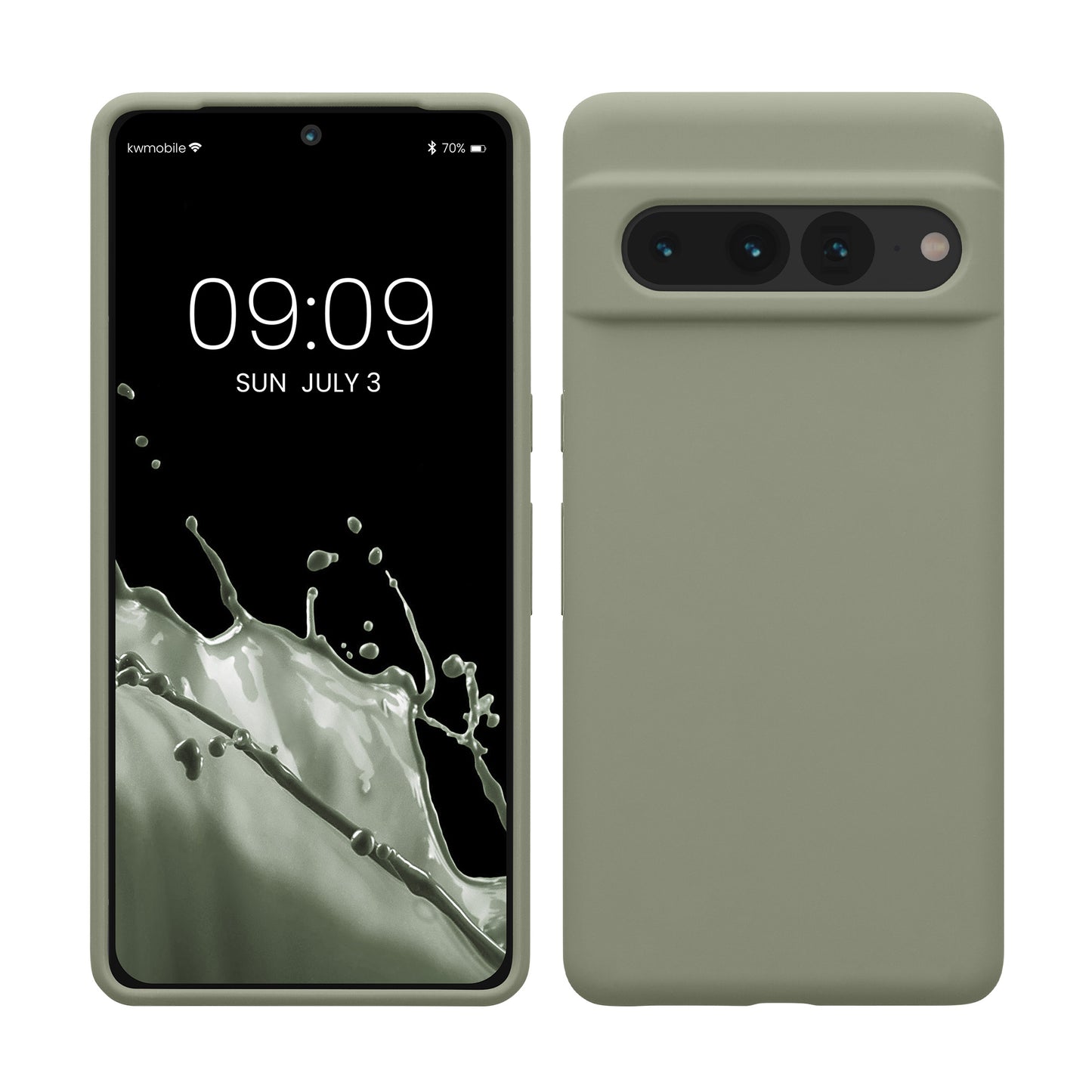 kwmobile Handyhülle für Google Pixel 7 Pro Case - kabelloses Laden