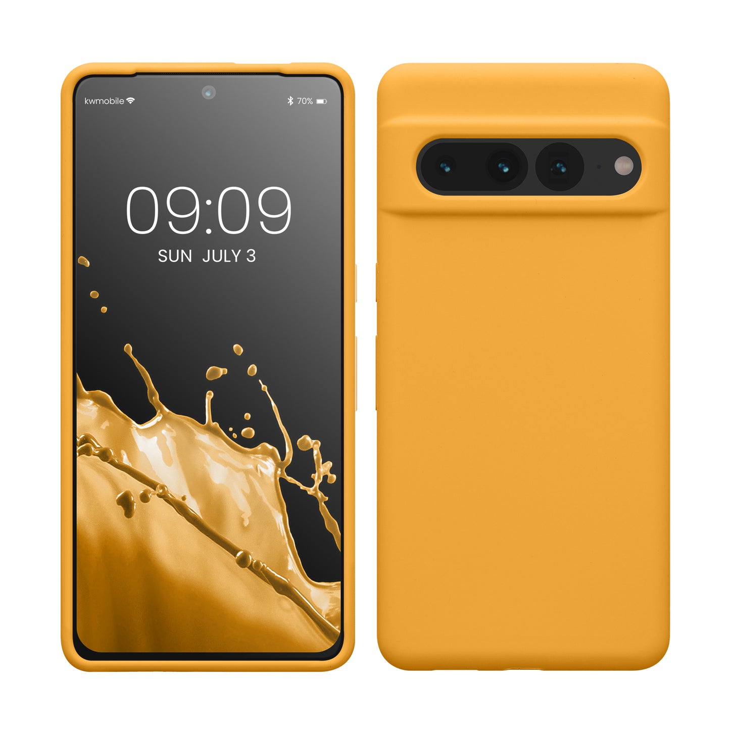 kwmobile Handyhülle für Google Pixel 7 Pro Case - kabelloses Laden