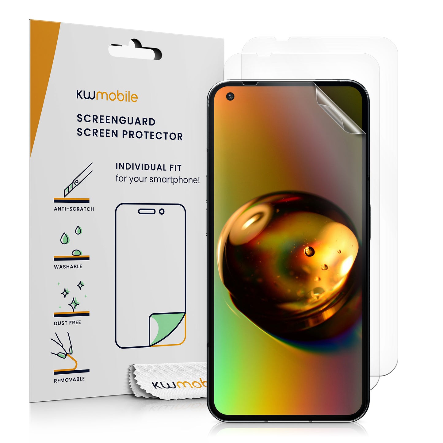 3x Folie kristallklar für Nothing Phone (1)