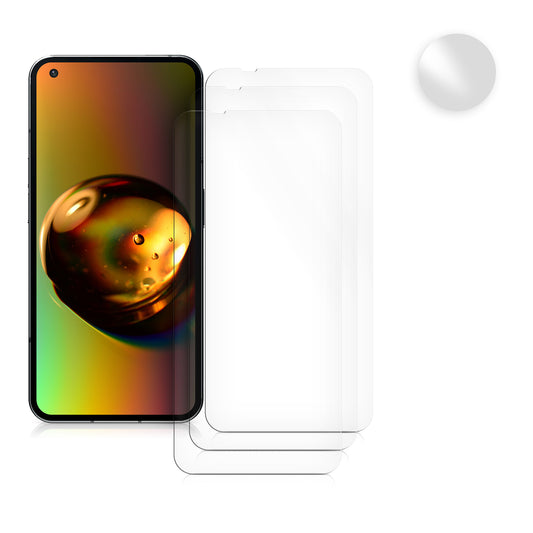 kwmobile 3x Folie matt kompatibel mit Nothing Phone (1) - Displayschutzfolie Schutzfolie - Displayschutz Displayfolie entspiegelt Matt Transparent  
