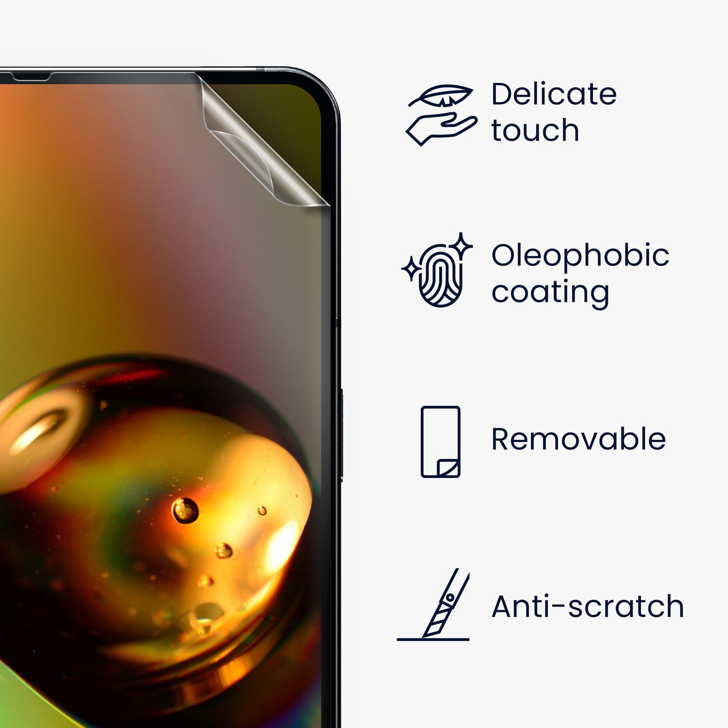 3x Folie kristallklar für Nothing Phone (1)