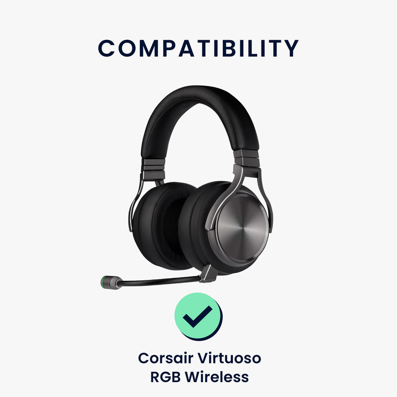 2x Ohrpolster für Corsair Virtuoso RGB Wireless