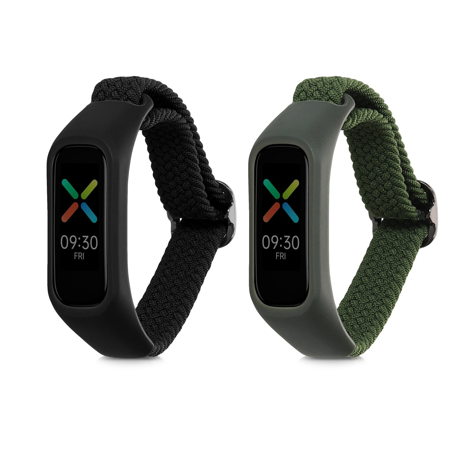 kwmobile Uhrenarmband für Oppo Band Sport Armband Fitnesstracker Band Set Ersatzarmband Smartwatch