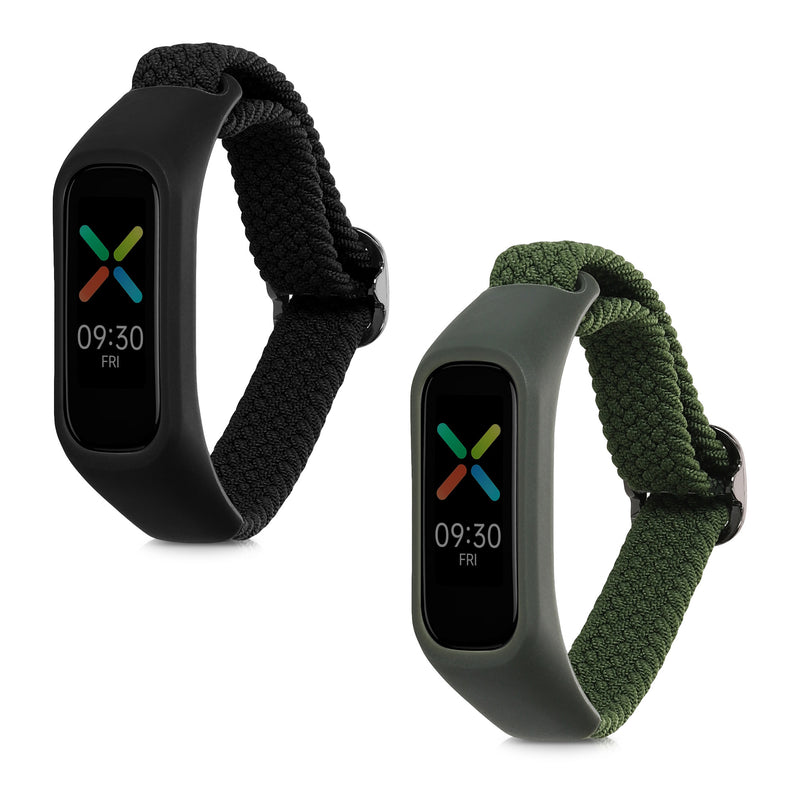 kwmobile Uhrenarmband für Oppo Band Sport Armband Fitnesstracker Band Set Ersatzarmband Smartwatch