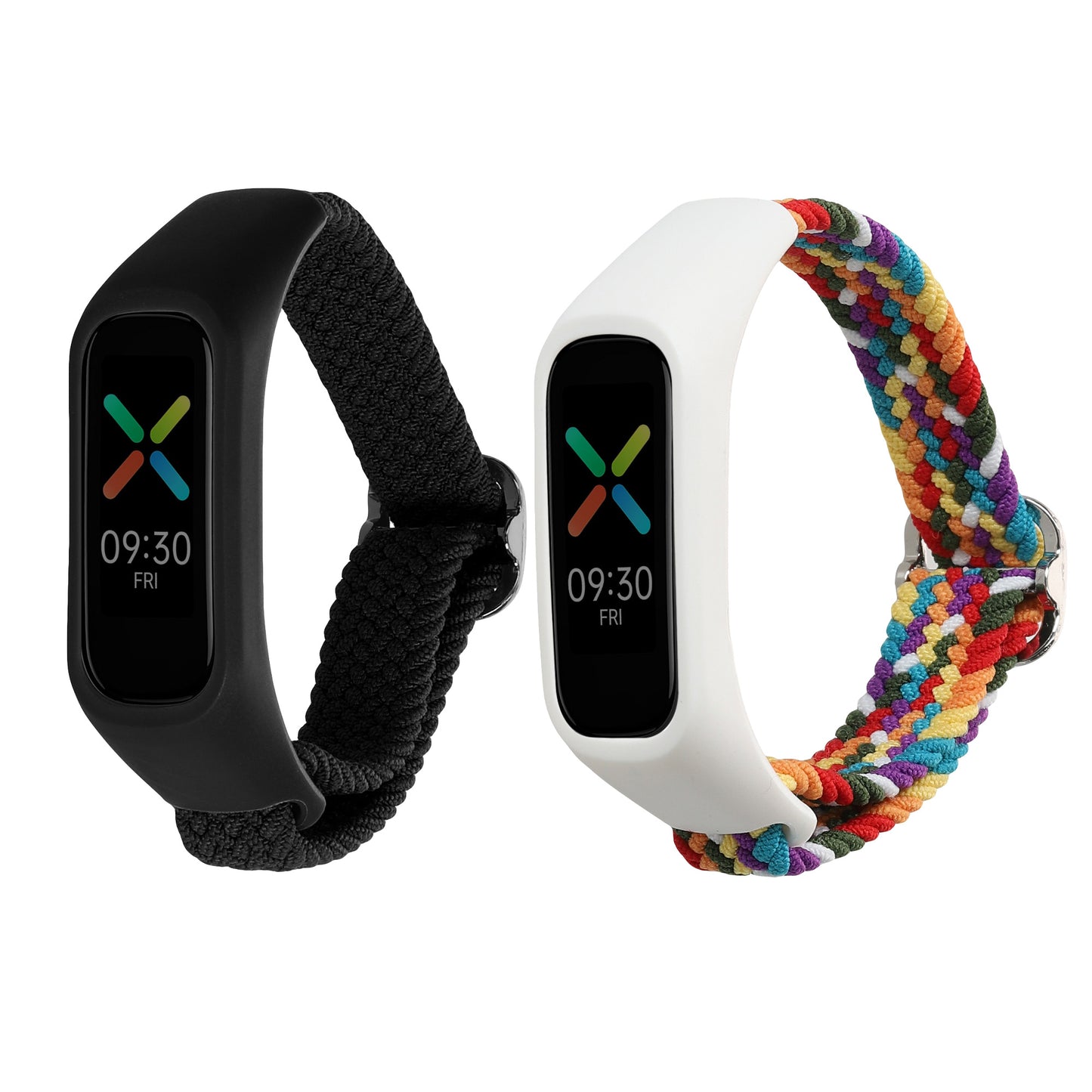 kwmobile Uhrenarmband für Oppo Band Sport Armband Fitnesstracker Band Set Ersatzarmband Smartwatch
