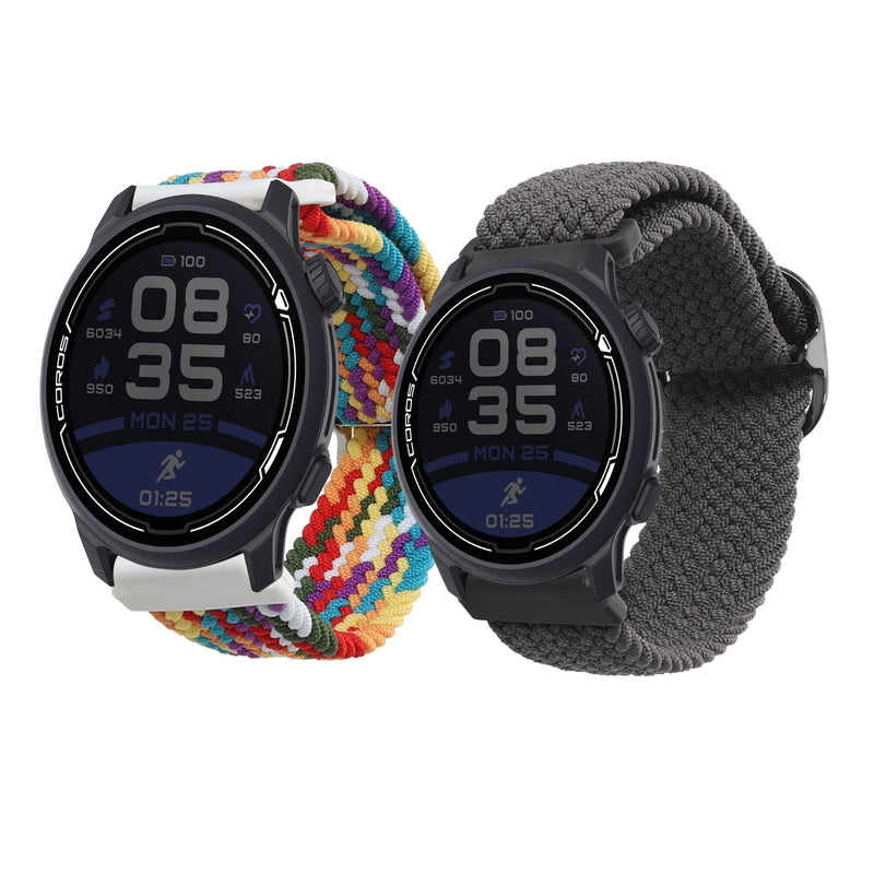 kwmobile Uhrenarmband für COROS PACE 2 / APEX Armband Fitnesstracker Band Set Ersatzarmband Smartwatch