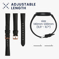 kwmobile Echtleder Uhrenarmband für Huawei Watch Fit mini Armband Ersatzarmband für Fitnesstracker Wechselarmband Smartwatch
