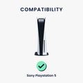 kwmobile Konsolen Aufkleber kompatibel mit Sony Playstation 5 Disc Edition