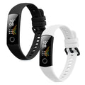 kwmobile Uhrenarmband für HONOR Band 5 / Band 4 Armband Fitnesstracker Band Set Ersatzarmband Smartwatch