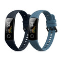 kwmobile Uhrenarmband für HONOR Band 5 / Band 4 Armband Fitnesstracker Band Set Ersatzarmband Smartwatch