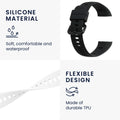 kwmobile Uhrenarmband für HONOR Band 5 / Band 4 Armband Fitnesstracker Band Set Ersatzarmband Smartwatch
