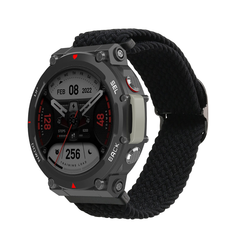 kwmobile Armband kompatibel mit Huami Amazfit T-Rex 2 Fitnesstracker Sportarmband Band Innenmaße von 14 - 22 cm
