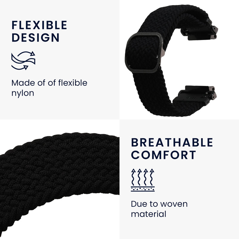 kwmobile Armband kompatibel mit Huami Amazfit T-Rex 2 Fitnesstracker Sportarmband Band Innenmaße von 14 - 22 cm