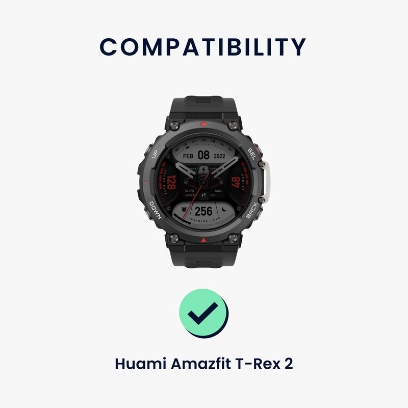 kwmobile Armband kompatibel mit Huami Amazfit T-Rex 2 Fitnesstracker Sportarmband Band Innenmaße von 14 - 22 cm