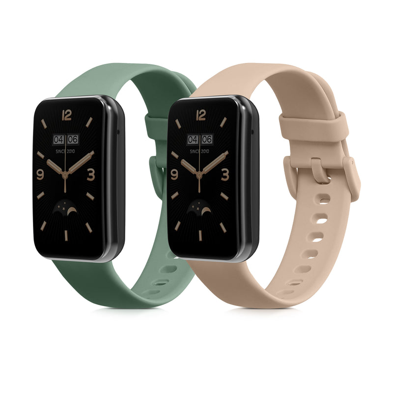 kwmobile Uhrenarmband für Xiaomi Mi Band 7 Pro Armband Fitnesstracker Band Set Ersatzarmband Smartwatch