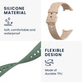 kwmobile Uhrenarmband für Xiaomi Mi Band 7 Pro Armband Fitnesstracker Band Set Ersatzarmband Smartwatch