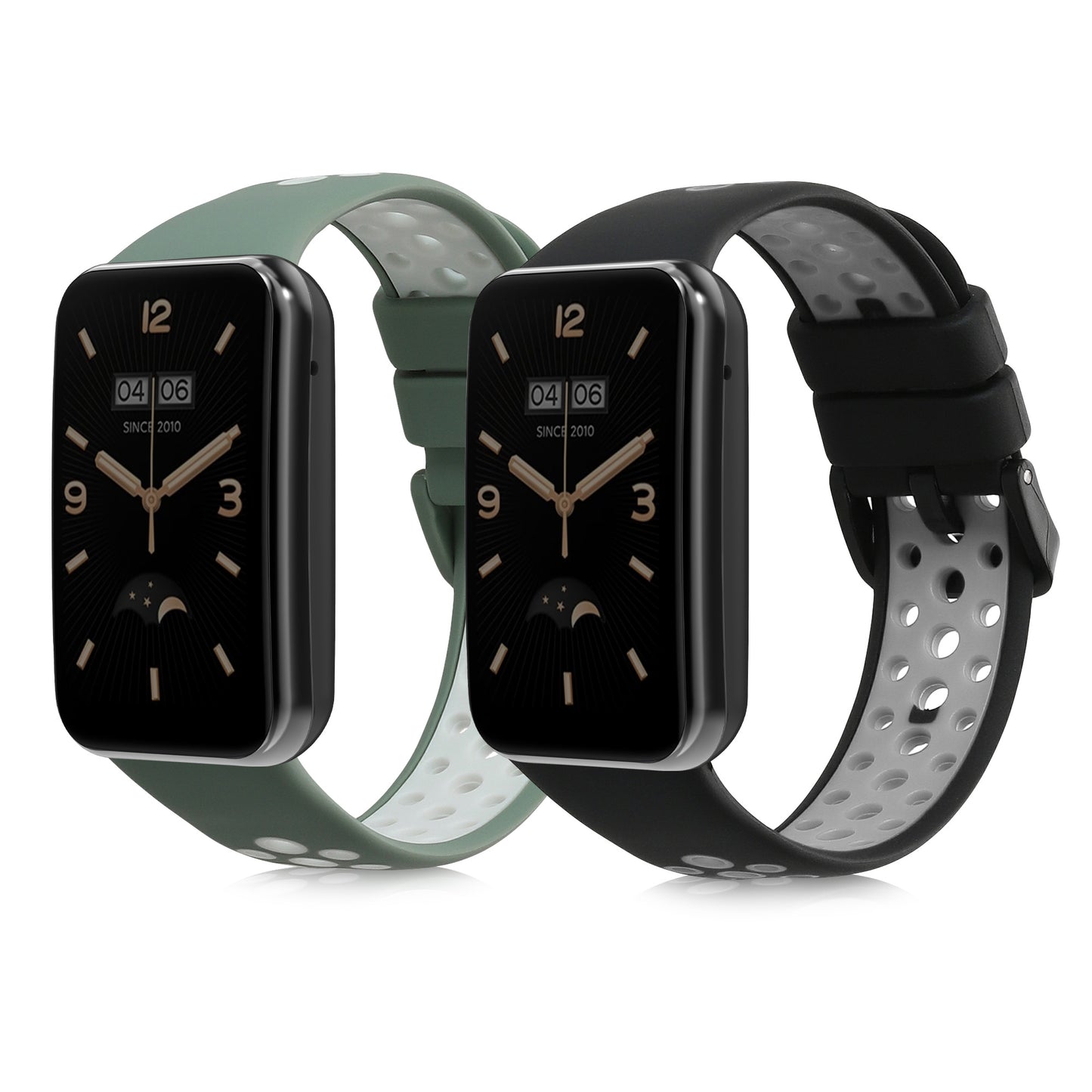 kwmobile Uhrenarmband für Xiaomi Mi Band 7 Pro Armband Fitnesstracker Band Set Ersatzarmband Smartwatch