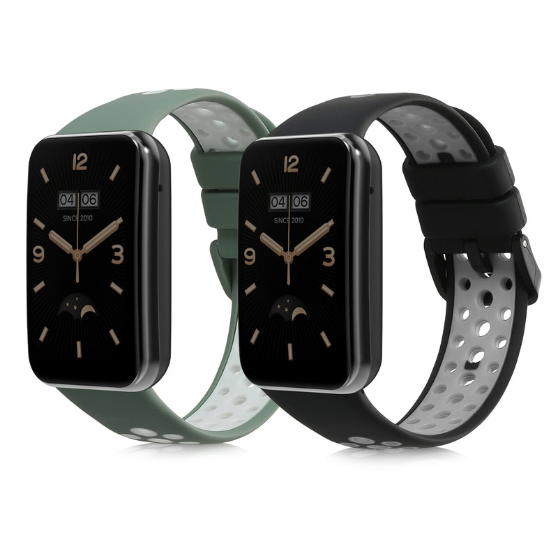 kwmobile Uhrenarmband für Xiaomi Mi Band 7 Pro Armband Fitnesstracker Band Set Ersatzarmband Smartwatch