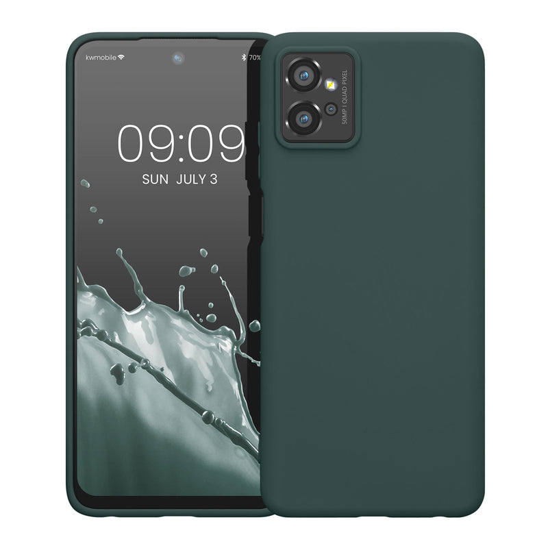 kwmobile Handyhülle für Motorola Moto G32 - Kabelloses Laden - Schutzhülle Cover