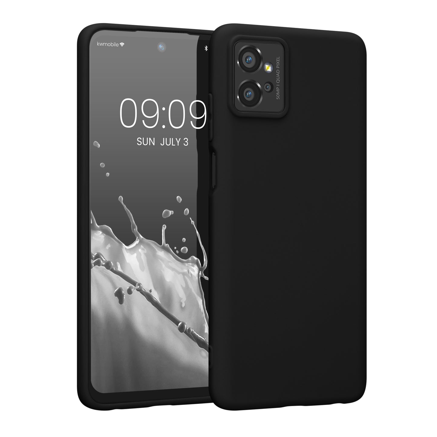 kwmobile Handyhülle für Motorola Moto G32 - Kabelloses Laden - Schutzhülle Cover