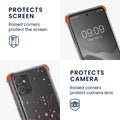 kwmobile Necklace Case kompatibel mit Motorola Moto G32 Hülle Silikon Cover mit Handykette Transparent Dschungel