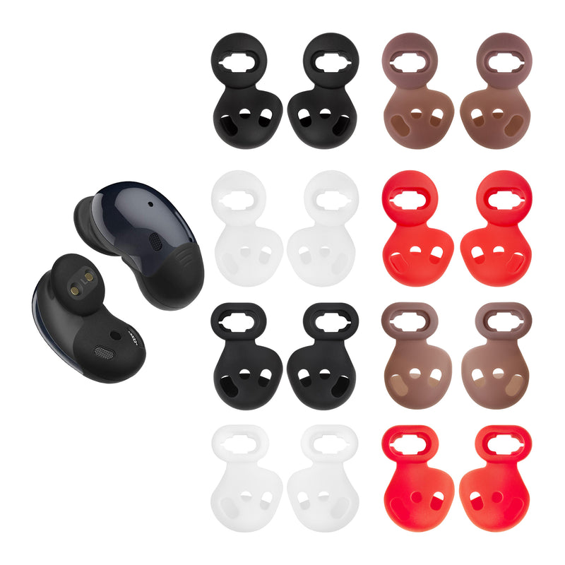 kwmobile 16x Ear Buds kompatibel mit Samsung Galaxy Buds Live Zubehör Bügel für In-Ear Kopfhörer