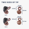 kwmobile 16x Ear Buds kompatibel mit Samsung Galaxy Buds Live Zubehör Bügel für In-Ear Kopfhörer