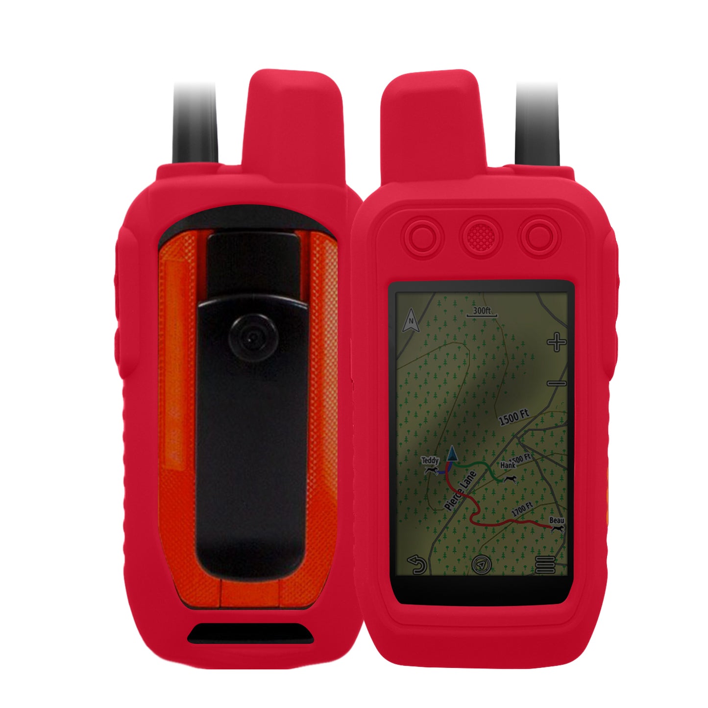 kwmobile Hülle kompatibel mit Garmin Alpha 300 / Alpha 200 - Schutzhülle für GPS Handgerät