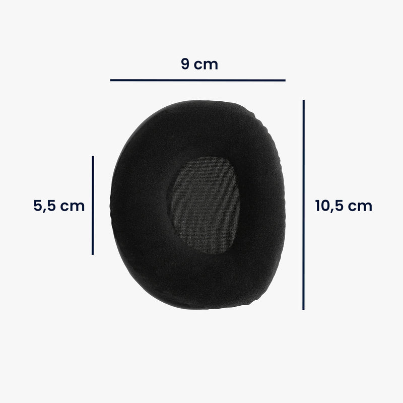 2x Velours Ohrpolster für Sennheiser RS160 / RS170 / RS180