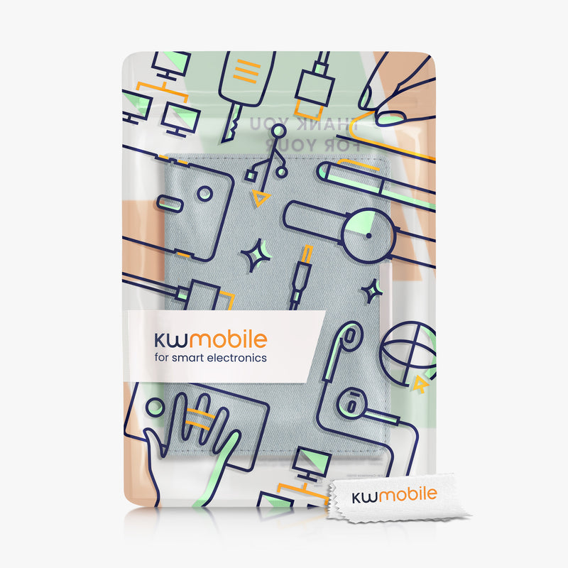 kwmobile Klapphülle kompatibel mit Kobo Aura H2O Edition 1 - Schutzhülle e-Reader - Hülle eReader